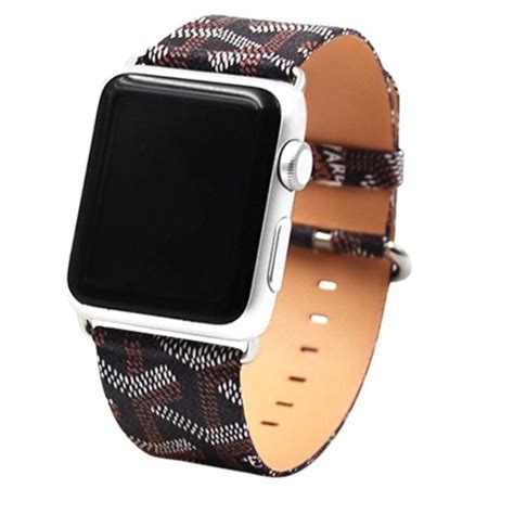 custom apple watch bands goyard|designer silicone Apple Watch bands.